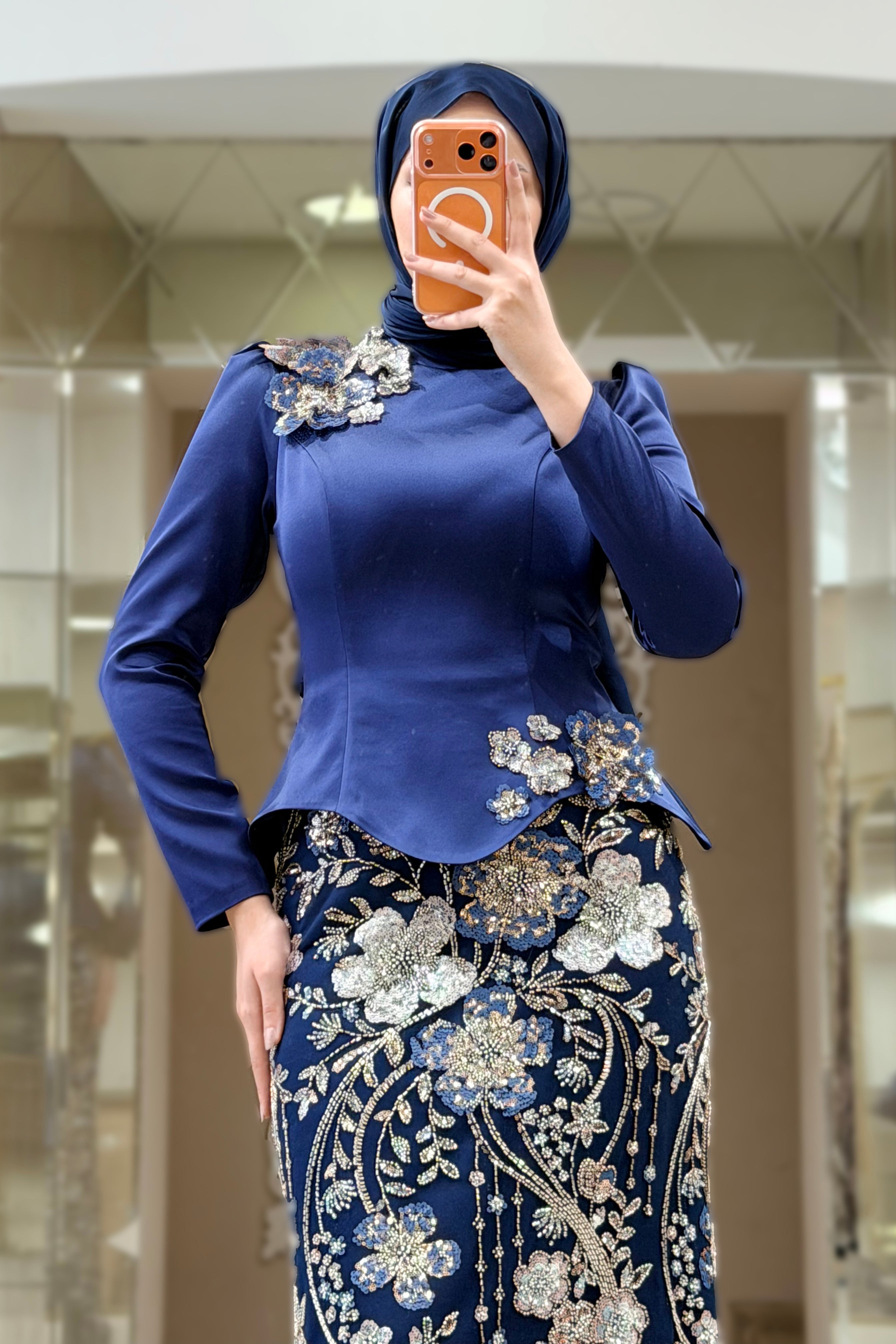 Adelya Abiye Lacivert