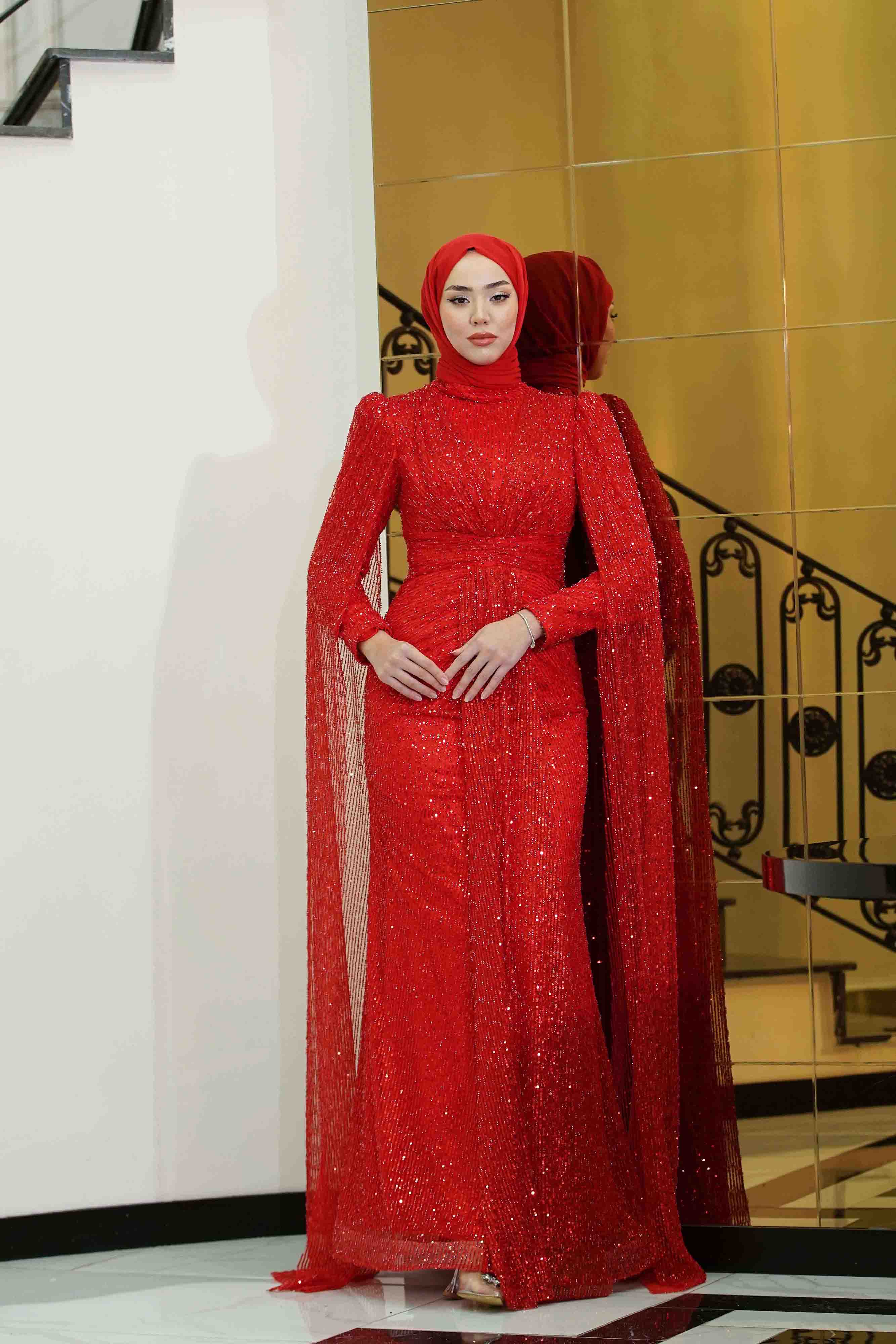 Nigar Abiye Kırmızı