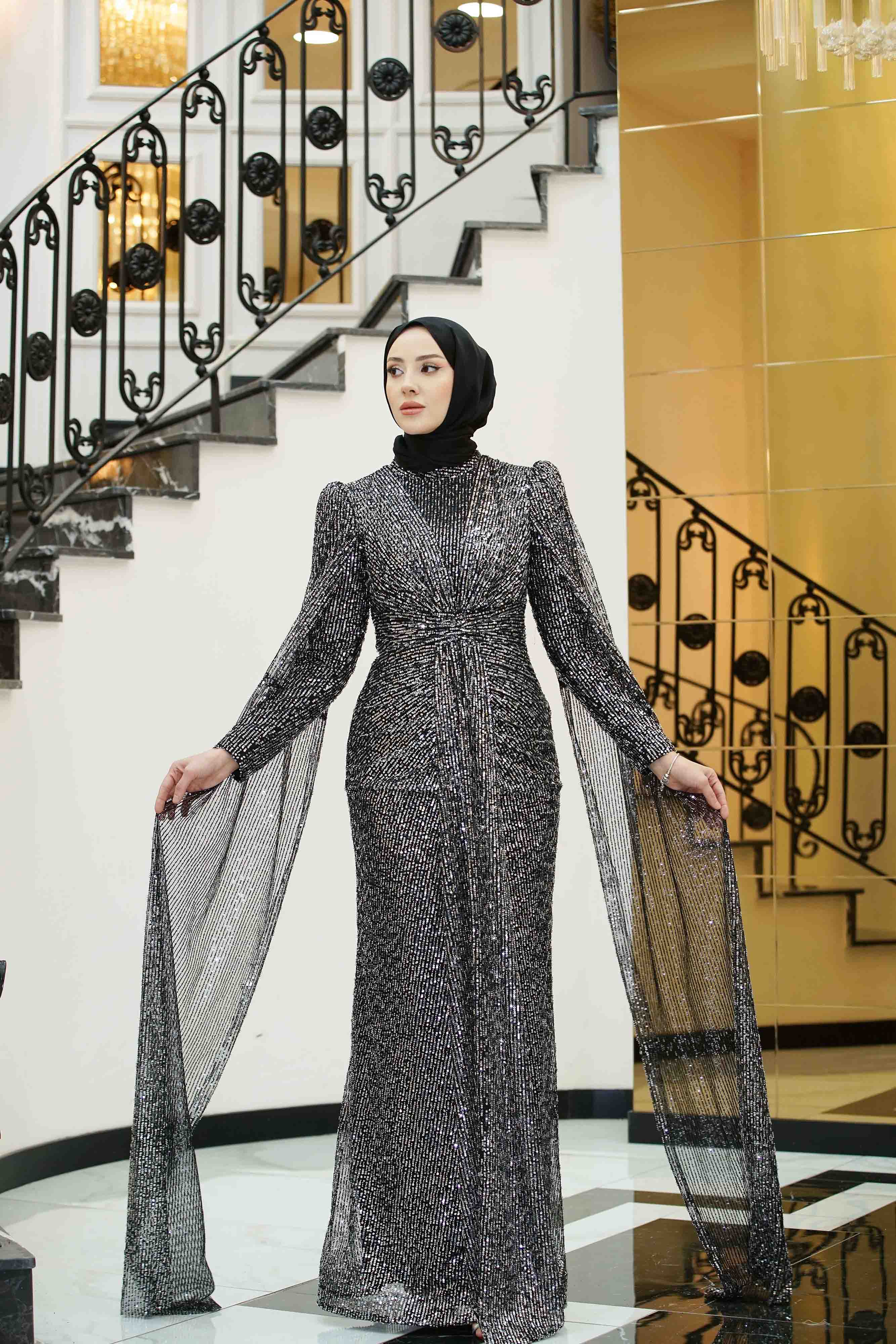 Nigar Abiye Taş Gri