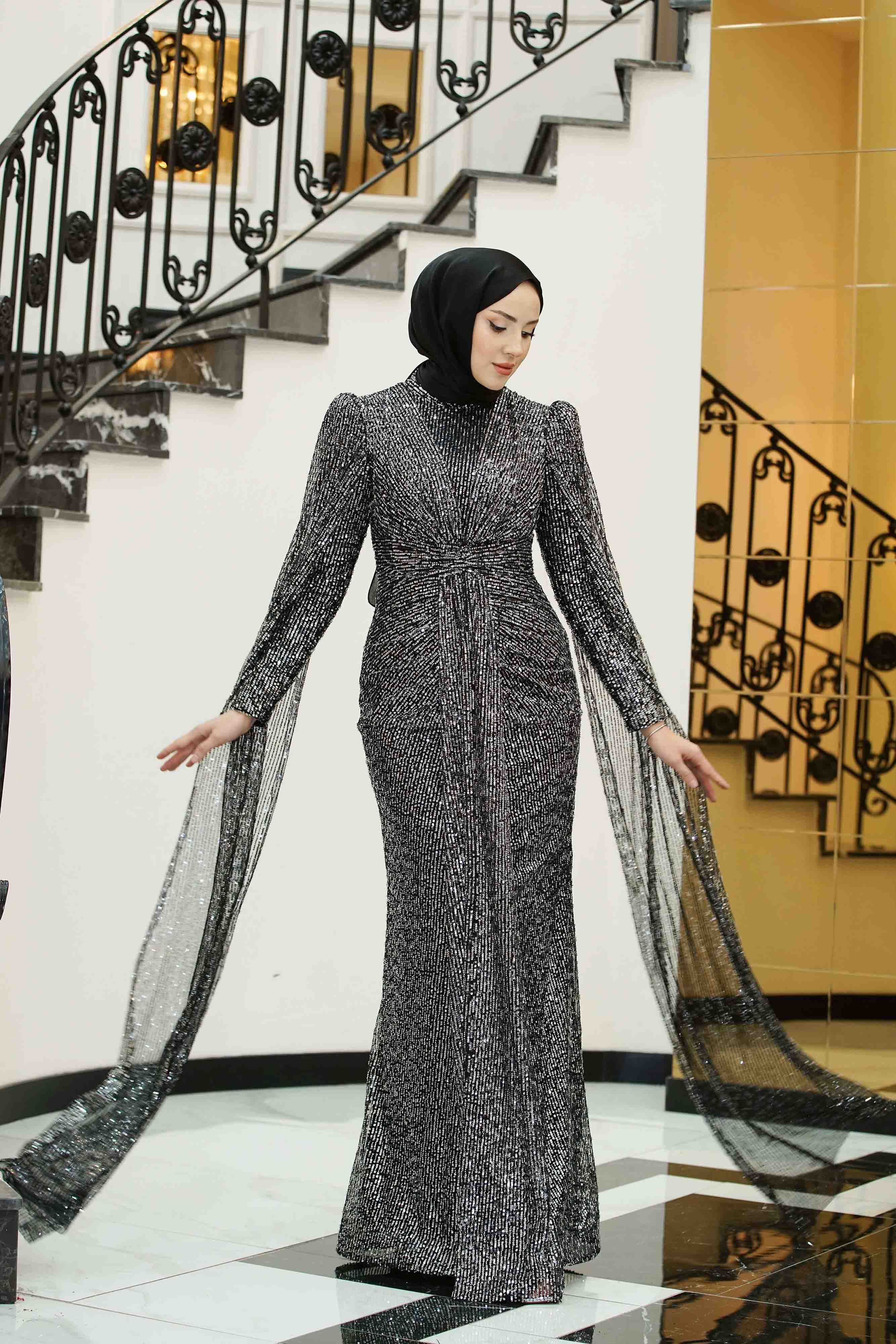 Nigar Abiye Taş Gri