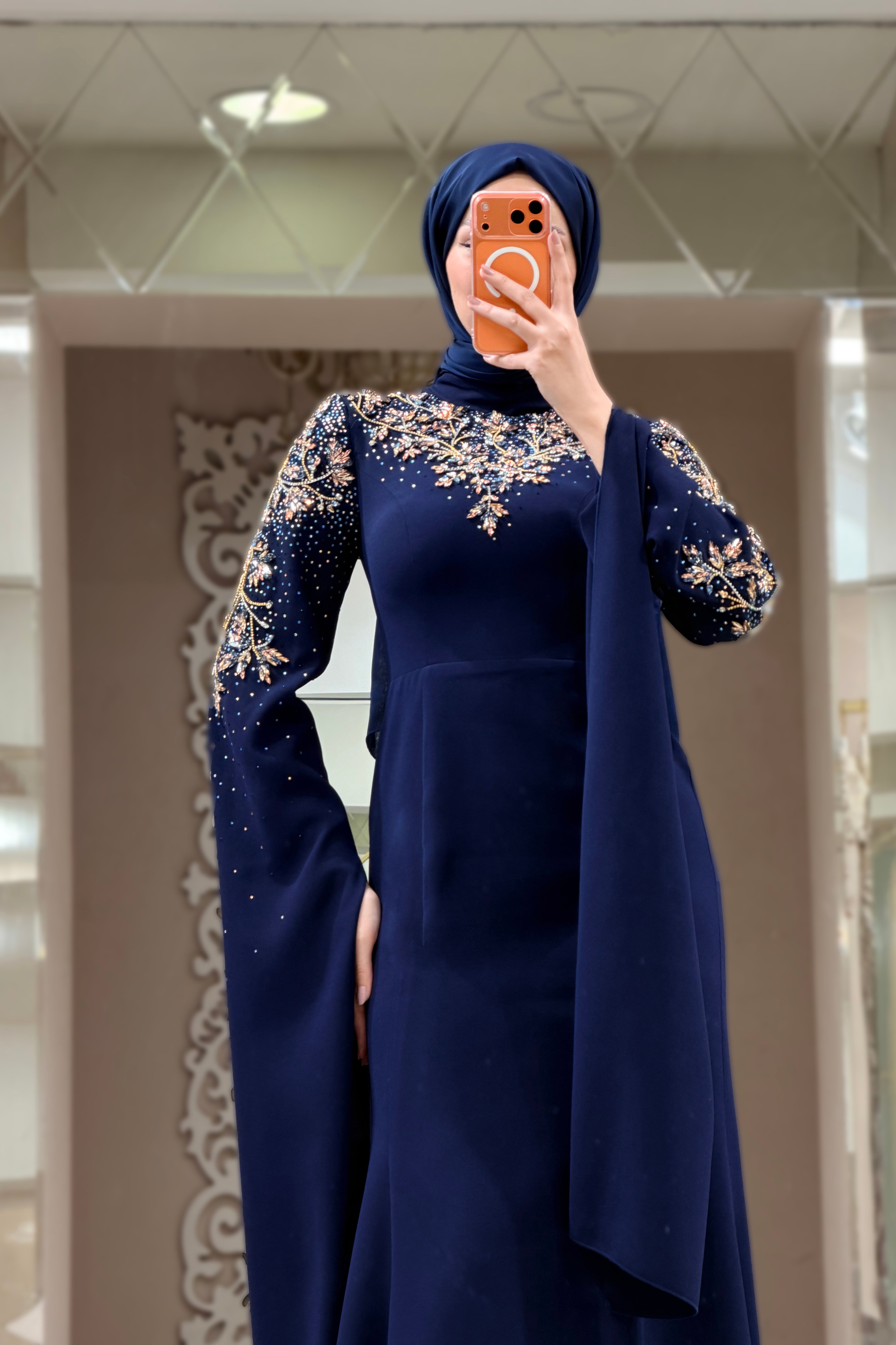 Nihan Abiye Lacivert