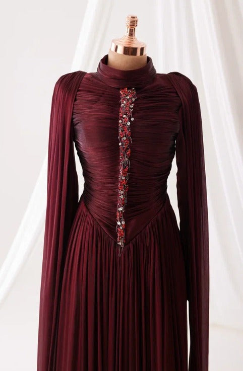 DİOR ABİYE BORDO
